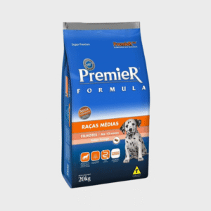 Ração PremieR Pet Fórmula para Cães Filhotes – Raças Médias – 20kg