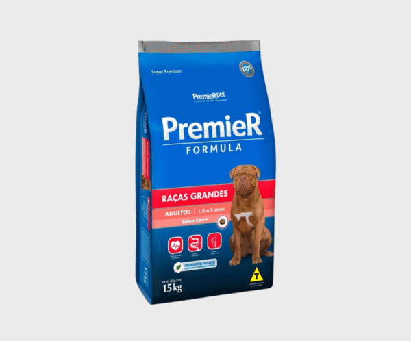 Ração PremieR Pet Fórmula para Cães Adultos - Raças Grandes - 15kg