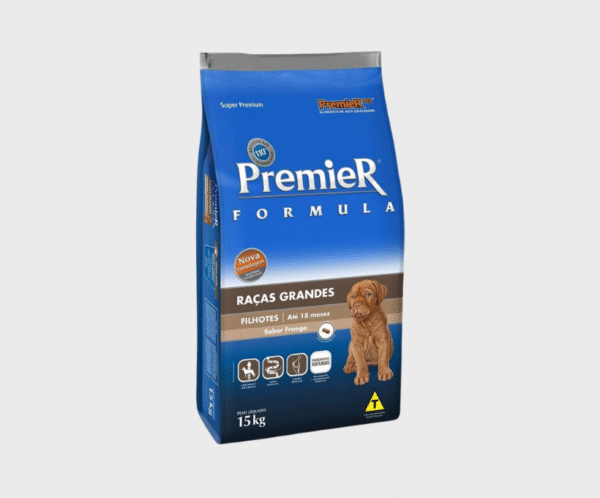 Ração PremieR Pet Fórmula para Cães Filhotes – Raças Grandes – 15kg