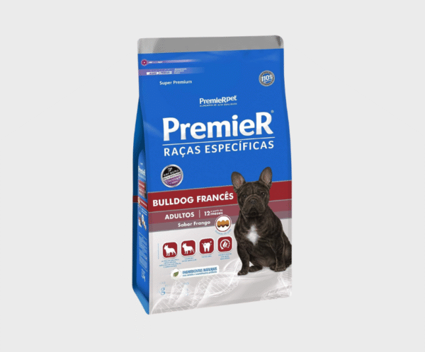 Ração PremieR Pet Raças Específicas para Cães Adultos - Bulldog Francês - 2,5kg
